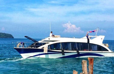 Take a Boat Cruise in Krong Preah Sihanouk, Cambodia for 60 People!