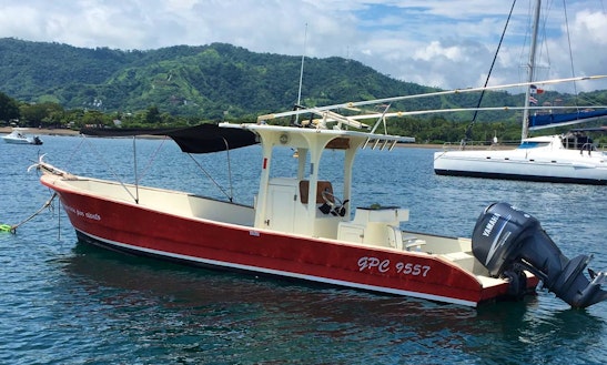 Enjoy Fishing In Guanacaste Province, Costa Rica On Center Console