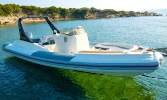 25' Rigid Inflatable Boat rental in Sardegna, Italy
