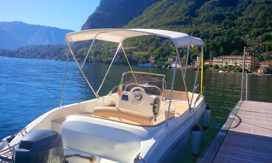 AS 570 Open Deck Boat Rental in Lombardia, Italy