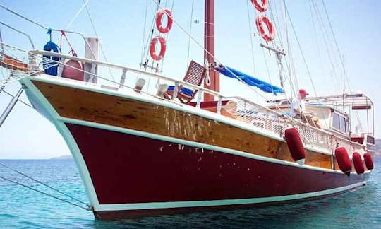 Charter 56' Gulet en Mugla, Turquía