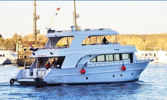 Charter 66' Glory Motor Yacht in Sharm El Sheikh, Egypt