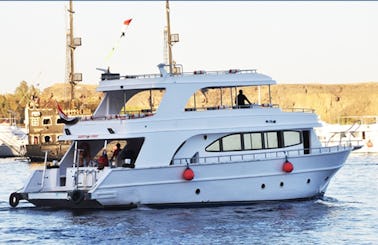 Charter 66' Glory Motor Yacht in Sharm El Sheikh, Egypt