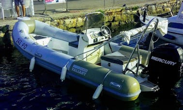 Rent 19' Valiant 570 Rigid Inflatable Boat in Vrsar, Croatia