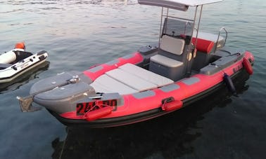 Rent a 20' RIS Koturic 599 RM RIB in Vrsar, Croatia