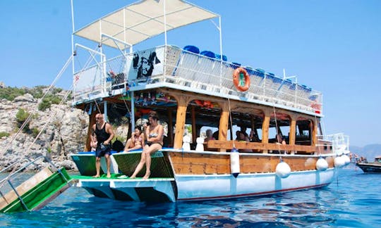 Dive into fun with this Motor Yacht charter in Muğla, Turkey
