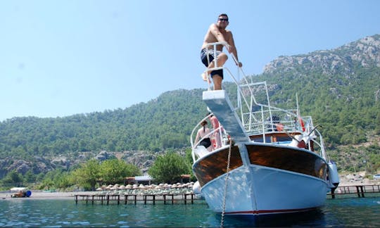 Dive into fun with this Motor Yacht charter in Muğla, Turkey