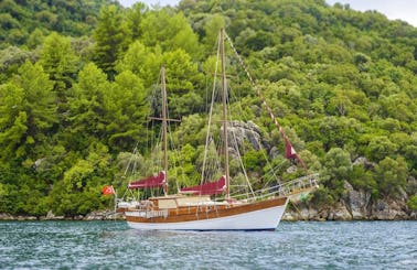 Charter 71' Laila Deniz Gulet in Muğla, Turkey