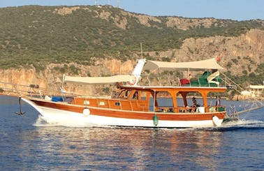 Charter a Motor Yacht in Kas, Turkey