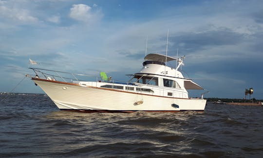 50' Aller Fisherman Motor Yacht rental in Posadas