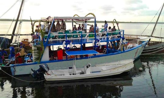 Passenger Boat Rental in Watamu, Kenya for up to 25 person