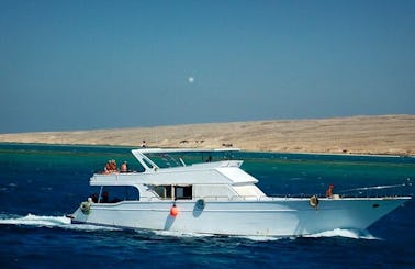 Charter 69' Liza Power Mega Yacht in Red Sea Governorate, Egypt