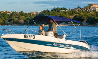 Hire the Marine 19 Center Console for 7 People in Vrsar, Croatia
