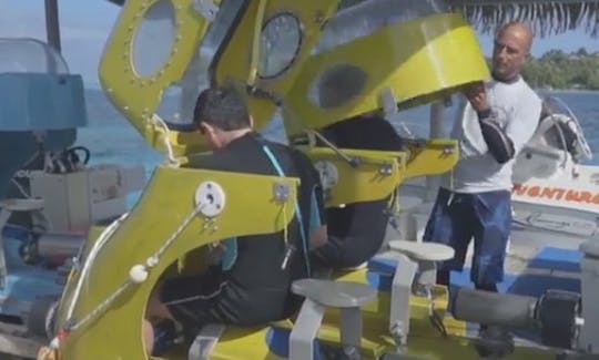 Aventura de scooter subaquático em Bora Bora, Polinésia Francesa