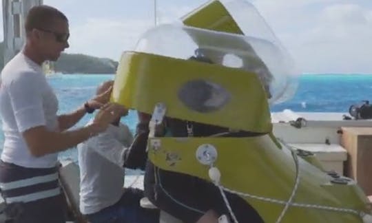 Underwater Scooter Adventure In Bora Bora, French Polynesia