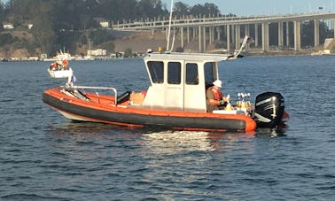 Rent 27ft Fletcher Inflatable Boat in San Francisco California