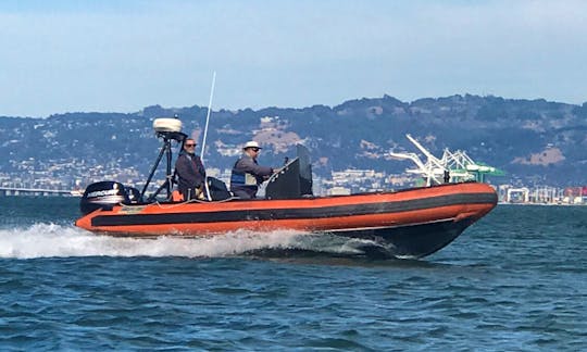 Rent 22ft Zodiac Inflatable Boat in San Francisco California