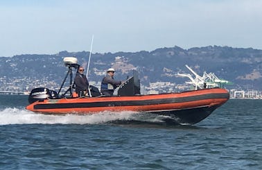 Rent 22ft Zodiac Inflatable Boat in San Francisco California