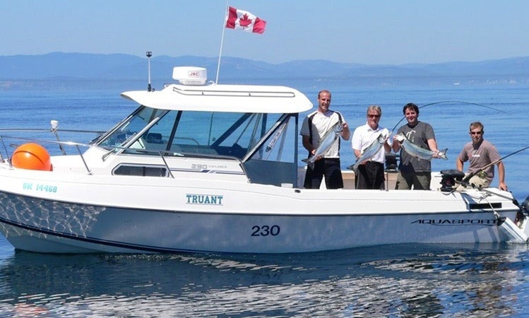 26ft Aquasport Cuddy Cabin Boat Charter In Victoria Canada Getmyboat