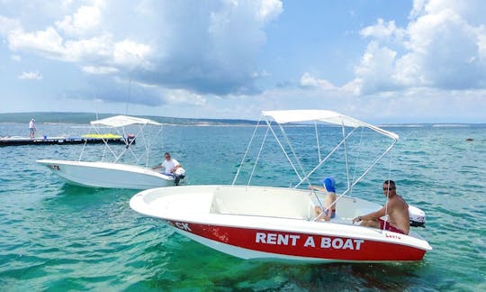 Rent a 23' Pacific Craft in Selce, Croatia