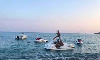 Rent a Pedal Boat in Pissouri Bay, Cyprus