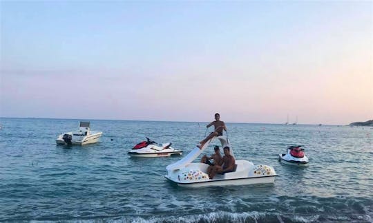 Rent a Pedal Boat in Pissouri Bay, Cyprus