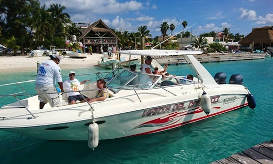 Cruising and snorkel trip in Isla Mujeres, Mexico