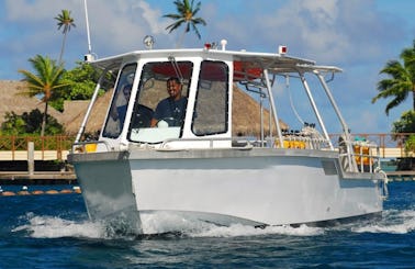 Boat Dive In Tahiti Island