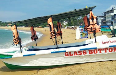 Enjoy Glass Bottom Boat Tours in Unawatuna, Sri Lanka