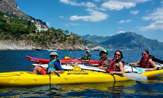 Tandem Kayak Tours on Amalfi Coast (Guided Tours)