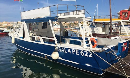 Excursion en bateau de plongée avec Rocco à Lampedusa, Italie