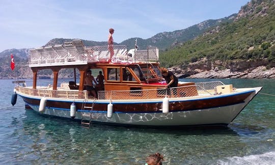 Location et location de yachts à moteur CAGATAYEFEBOAT à Turunc Marmaris Muğla, Turquie