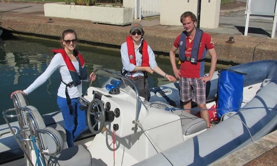 Powerboat Lessons in the Bay of St tropez