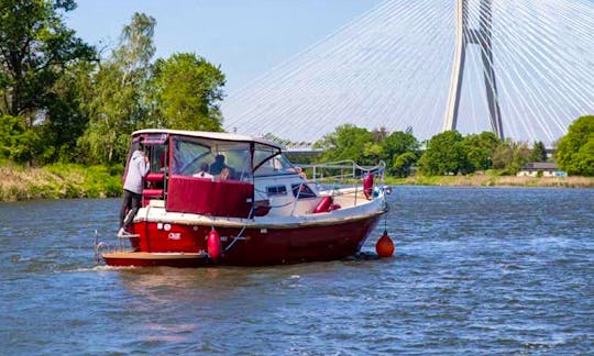 Enjoy Wrocław, Poland on 32' Motor Yacht