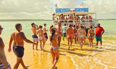 Festa de barco exclusiva na Praia da Pipa