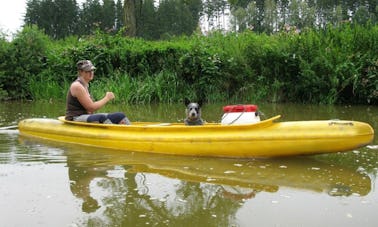 Aproveite o aluguel de canoas em Ledeč nad Sázavou, República Tcheca