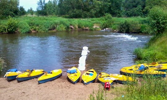 Kayaking in Kalisz, Poland