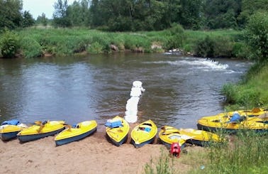 Kayaking in Kalisz, Poland