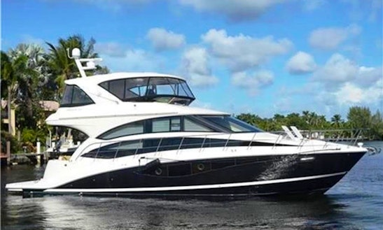 Captained Charters On 54' Sedan Bridge Motor Yacht In Fort Lauderdale, Florida