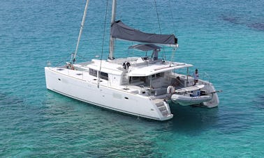 Aluguel de catamarã de cruzeiro Lagoon 450 em Eivissa, Illes Balears