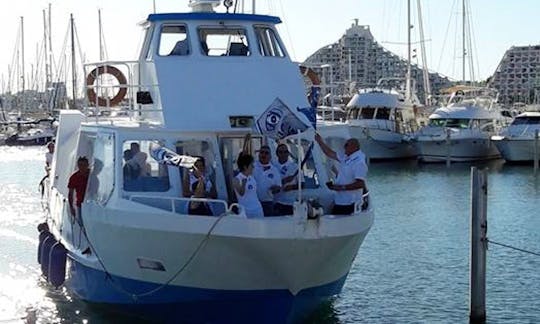 Charter Exo7 Passenger Boat in La Grande-Motte, France