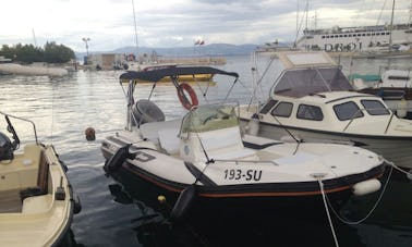 Cruise in Supetar, Croatia on a  Rigid Inflatable Boat Charter!