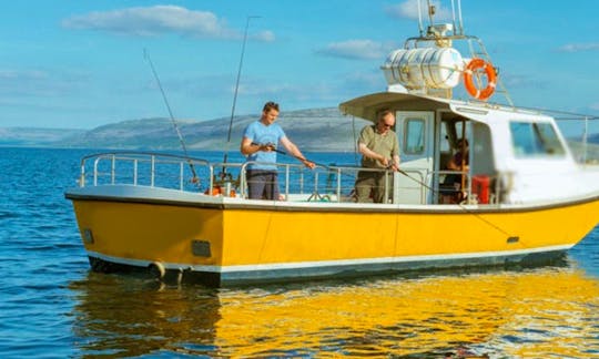 34' Fishing Trip Boat In Rossaveel