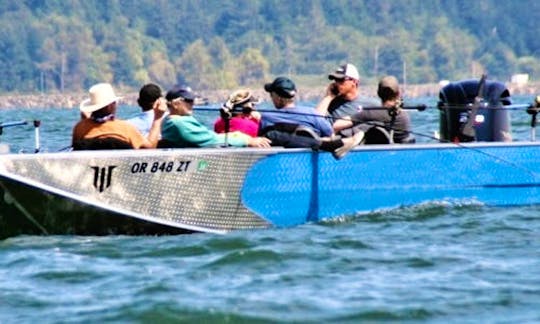 2012 26' Willie Raptor Jet Boat Fishing Guide in Astoria, Oregon
