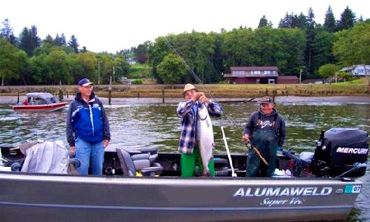 Guided Fishing Trips on the Columbia River, the Willamette River, & Tillamook Bay