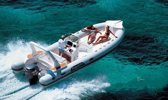 Charter 26' Capelli Tempest Rigid Inflatable Boat in Cefalù, Italy