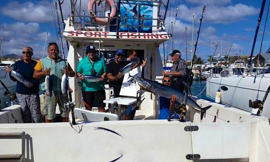 'Albakora Cat' Sport Fishing Charter in Antigua