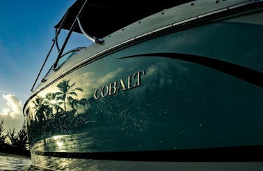 Cobalt R5 Bowrider Boat Rental In West Bay, Cayman Islands