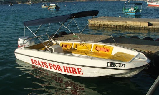 16' Self Drive Speed Boat In Mellieha