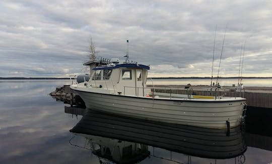 Enjoy Fishing in Lappeenranta, Finland on Cuddy Cabin